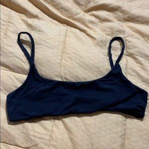 San Lorenzo black bikini top